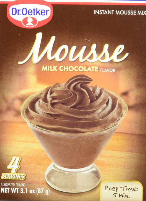 Dr. Oetker Milk Chocolate Mousse, 3.1 oz