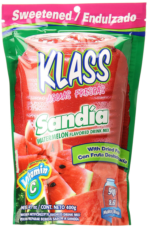 Klass Listo Watermelon Drink Mix, 14.1 oz