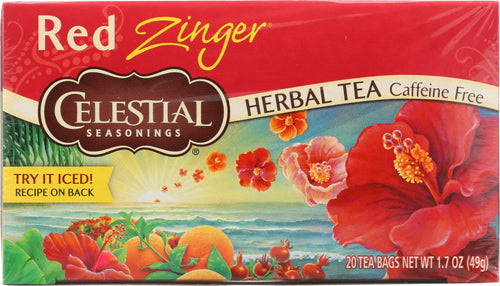 Celestial Seasonings Red Zinger Herbal Tea, 20 Count
