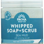 Pacha Soap Sea Mud Whipped Soap Scrub, 8 oz
