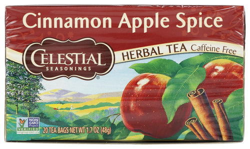 Celestial Seasonings Cinnamon Apple Spice Herbal Tea, 20 Count