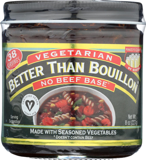 Better Than Bouillon Vegetarian No Beef Base, 8 oz