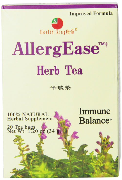 Health King AllergEase Herb Tea, 20 Tea Bags