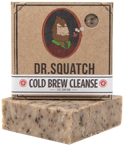 Dr. Squatch Cold Brew Cleanse Coffee Bar Soap
