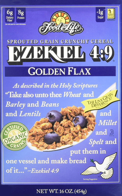Food for Life Ezekiel 4:9 Golden Flax Cereal, 16 oz