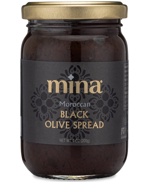Mina Black Olive Spread Tapenade, 7 oz