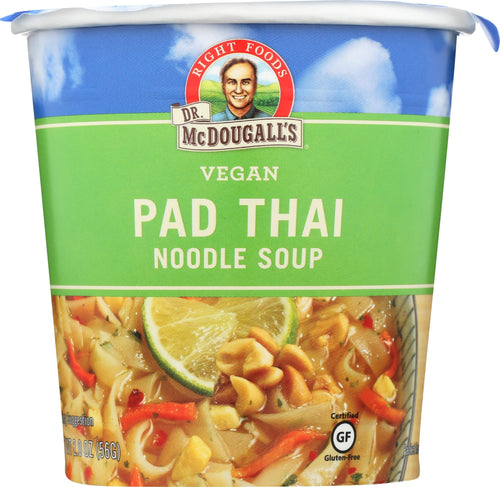 Dr. McDougall's Vegan Pad Thai Noodle Soup, 2 oz