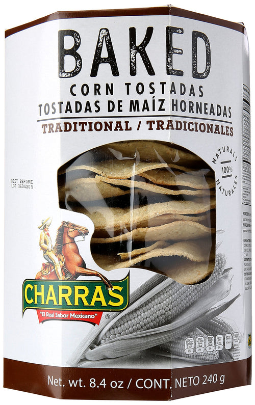 Charras Baked Natural Tostadas, 8.5 oz