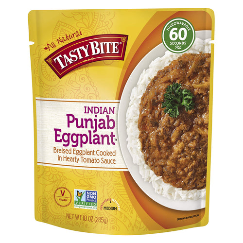 Tasty Bite Punjab Eggplant Indian Entree, 10 oz