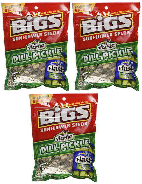 BIGS Pickle Sunflower Seeds, 5.35 oz (Pack of 3)