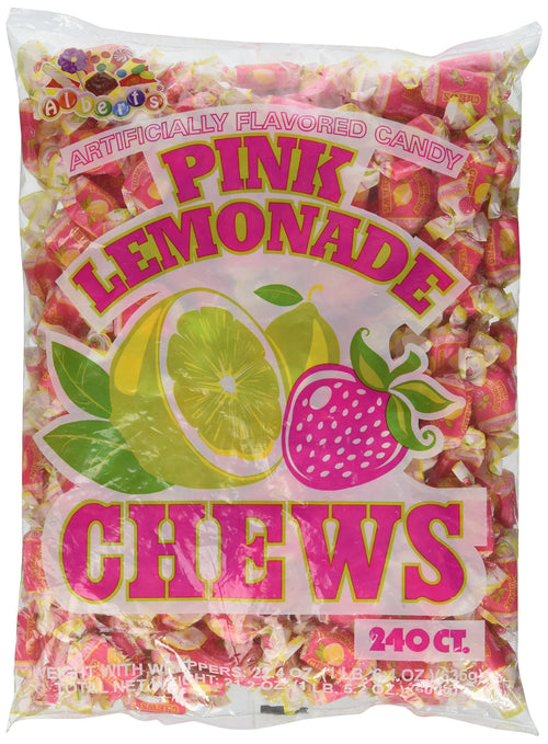 Albert's Fruit Chews Pink Lemonade (240 Count)