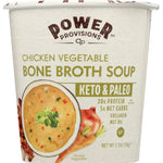 Power Provisions Chicken Vegetable Bone Broth Soup, 1.2 oz