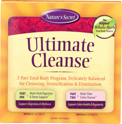 Nature's Secret Ultimate Cleanse, 120 Tablets (Pack of 2)