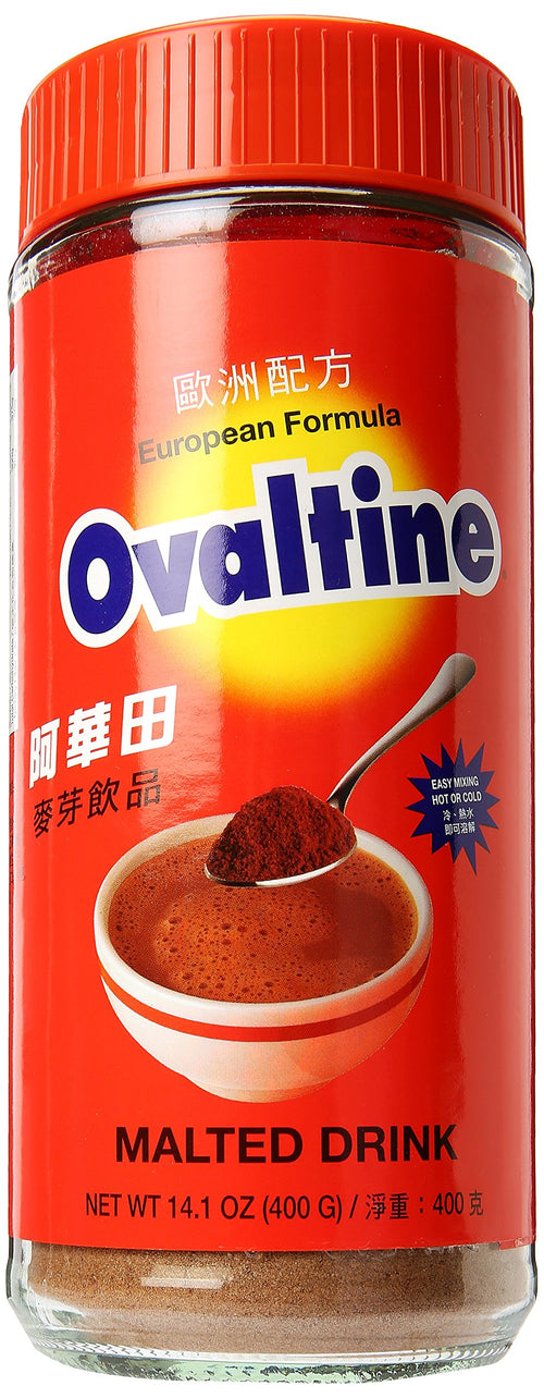 Ovaltine European Formula Malted Drink, 14 oz