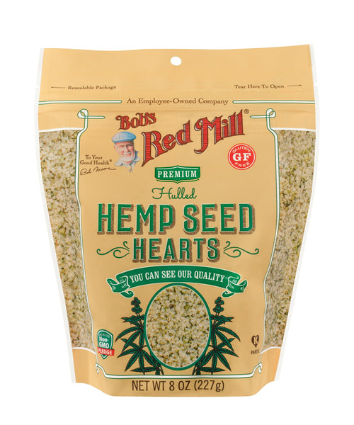 Bob's Red Mill Raw Shelled Hemp Seed Hearts, 8 oz