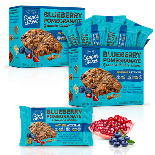 Cooper Street Granola Bakes, Blueberry Pomegranate, 6 oz (Pack of 2)