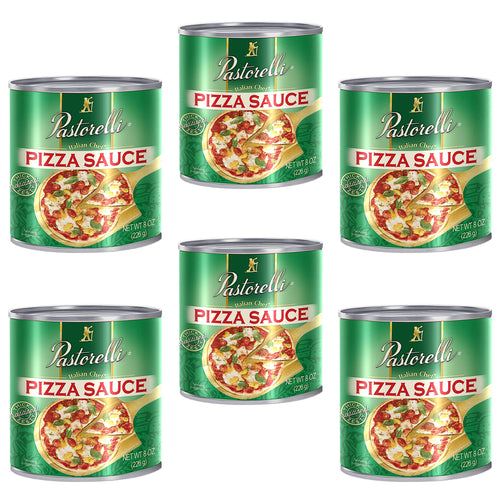 Pastorelli Original Pizza Sauce, 8 oz (Pack of 6)