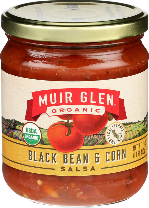 Muir Glen Organic Black Bean and Corn Salsa, 16 oz
