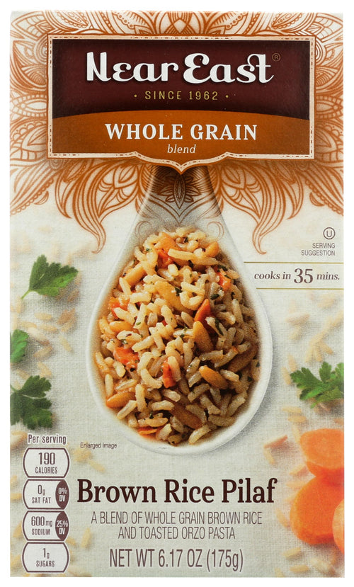 Near East Whole Grains Brown Rice Pilaf, 6.17 oz