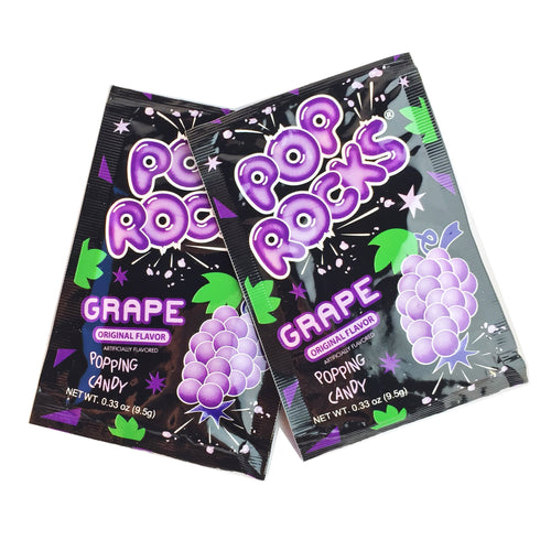 Pop Rocks Popping Candy, Grape, 24 Count