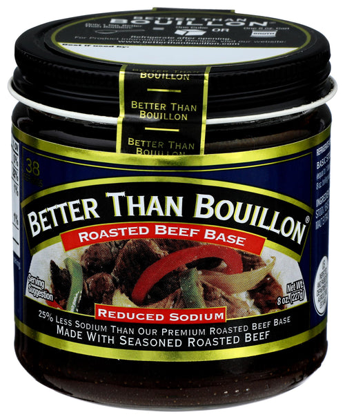 Better Than Bouillon Reduced Sodium Beef Base, 8 oz