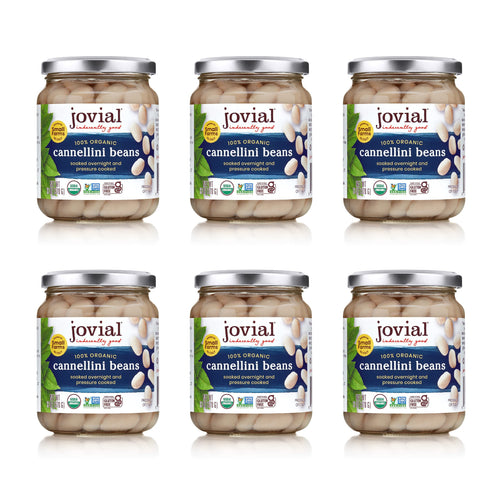 Jovial 100% Organic Cannellini Beans, 13 oz (Pack of 6)