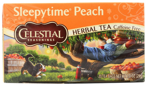 Celestial Seasonings Sleepytime Peach Herbal Tea (20 Count)