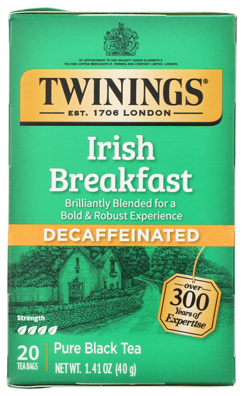 Twinings Irish Breakfast Decaf Tea, 20 Count