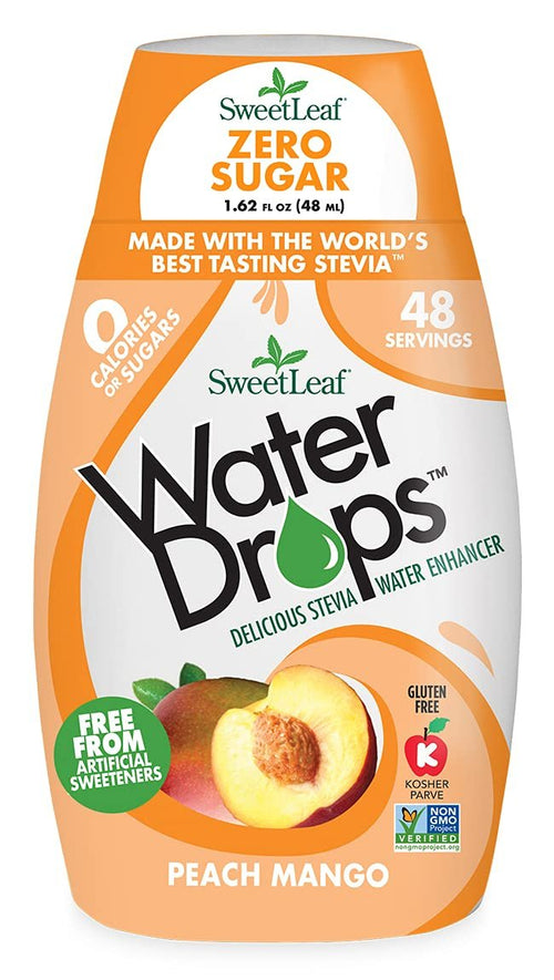 SweetLeaf Water Flavoring Drops, Peach Mango, 1.62 fl oz