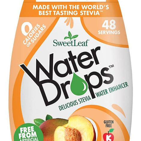 SweetLeaf WaterDrops, Peach Mango, 1.62 Fl Oz (Pack of 1)