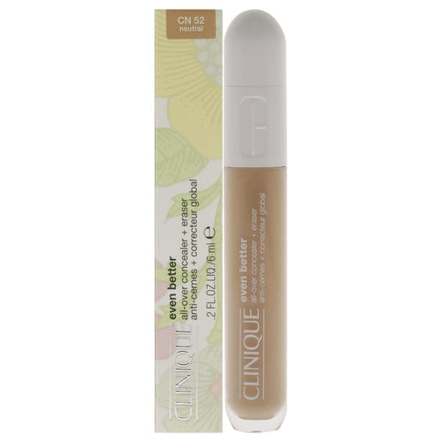 Clinique Even Better All-Over Concealer Plus Eraser - CN 52 Neutral Concealer Women 0.2 oz