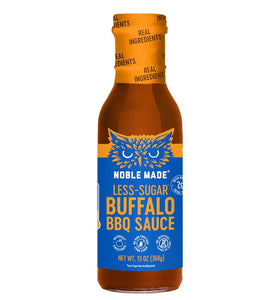Noble Made Buffalo Dipping & Wing Sauce, Whole30 Approved, Paleo, Keto, Vegan, Gluten and Dairy Free, Zero Sugar and Soy Free, Low Carb and Calorie