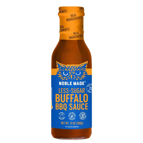 Noble Made Buffalo Dipping & Wing Sauce, Whole30 Approved, Paleo, Keto, Vegan, Gluten and Dairy Free, Zero Sugar and Soy Free, Low Carb and Calorie