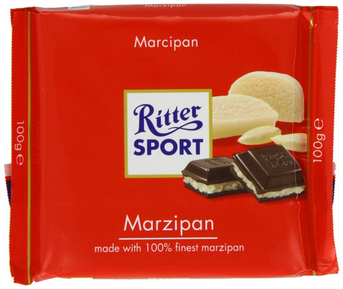 Ritter Sport Butter Biscuit Chocolate Bar, 100 g (Pack of 5)
