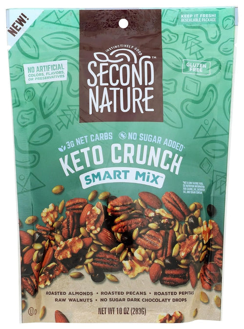 Second Nature Keto Crunch Smart Snack Mix, 10 oz