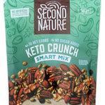 Second Nature Keto Crunch Smart Snack Mix, 10 oz Resealable Pouch, Pack of 1 – Certified Gluten-Free Snack