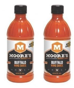 Moore Sauce Wing Buffalo 16 oz (Pack of 2)