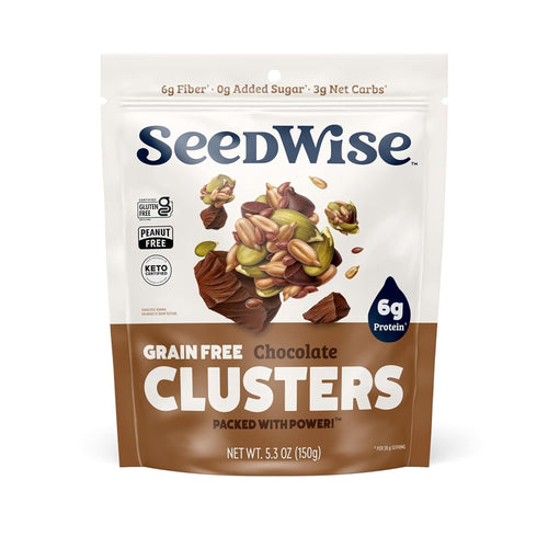 Ozery Bakery Super Seed Crunch Clusters, Chocolate, 5.3 oz (Pack of 6)