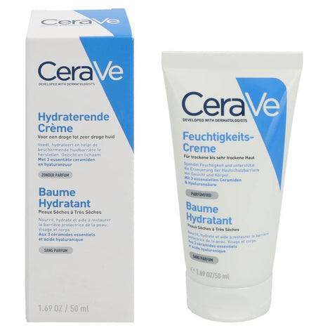 CeraVe Cerave crema hidratante |50ml| hidrante diario para rostro y cuerpo para piel seca