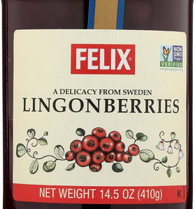 Felix Lingonberries, 14.5 Oz