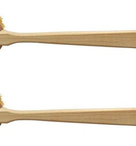 Yerba Prima Tampico Skin Brush (Pack of 2) - Natural Vegetable Fiber Bristles for Dry Skin Brushing