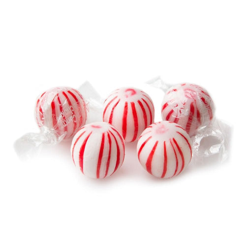 Jumbo Peppermint Candy, Red & White, Individually Wrapped, 2 lb (32 oz)