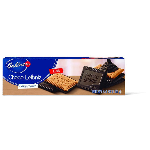 Bahlsen Choco Leibniz Dark Chocolate Butter Biscuits, 4.4 oz