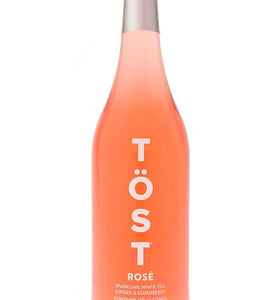 TÖST ROSÉ All-Natural Alcohol Free Sparkling Beverage, 25.4 Fl Oz (Pack of 1)