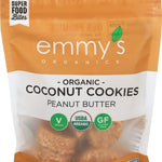 EMMYS Organic Peanut Butter Coconut Cookie, 6 OZ