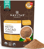 Navitas Organics Keto Cacao Powder, 8 oz. Bag, 15 Servings — Organic, Non-GMO, Fair Trade, High Fat Cacao