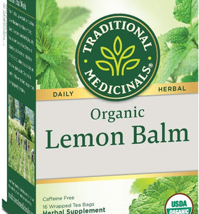 Organic Lemon Balm Tea - 16 Bags