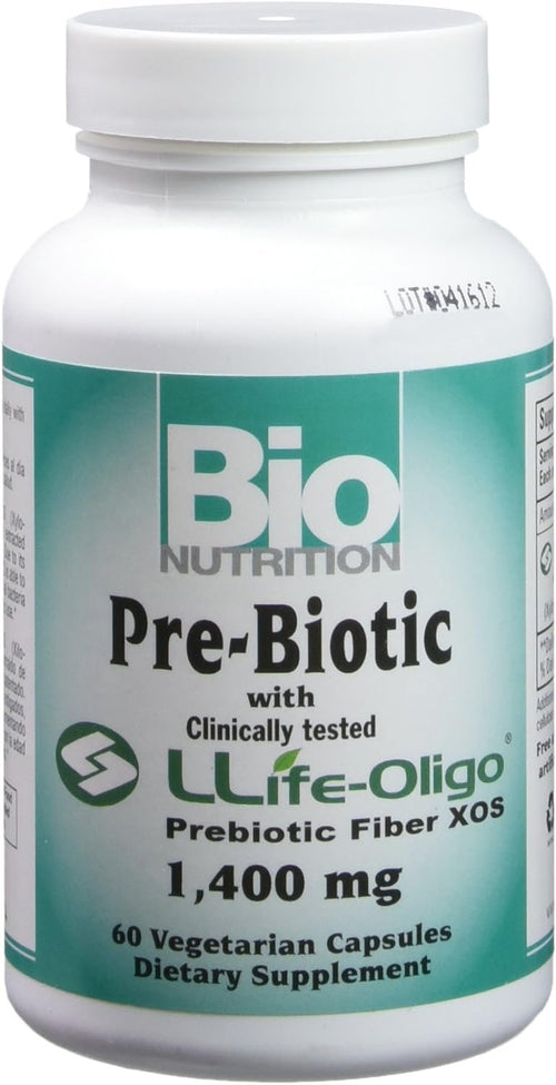 Bio Nutrition Pre-Biotic with Life-Oligo XOS, 60 Vegetarian Capsules