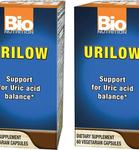 Bio Nutrition Gout Out 1878 mg, Vegi-Caps (2-Pack of 60)