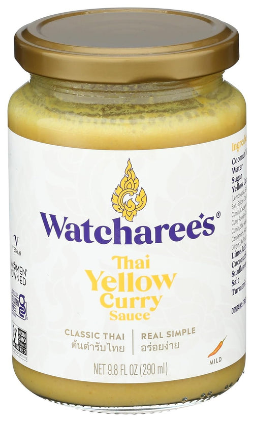 Watcharee's Thai Yellow Curry Sauce, 9.8 fl oz